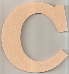 Aplique Letras 30cm Mdf 4mm Com Base - loja online