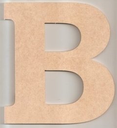 Letras 40cm Mdf 6mm Com Base - Atelier da Madeira