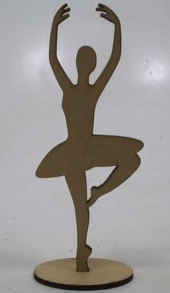Bailarina 29cm Conjunto 5 Peças - Atelier da Madeira