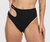 Calcinha Biquini Hot Pants Tranças Preto