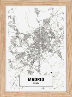 Mapa Madrid - comprar online