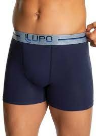 Cueca Boxer Algodão Com Elastano Sem Costura Lateral Lupo - Tenda das Cuecas - Meias e Pijamas