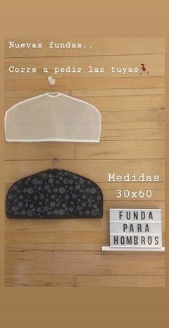 FUNDA PARA HOMBROS 30x60