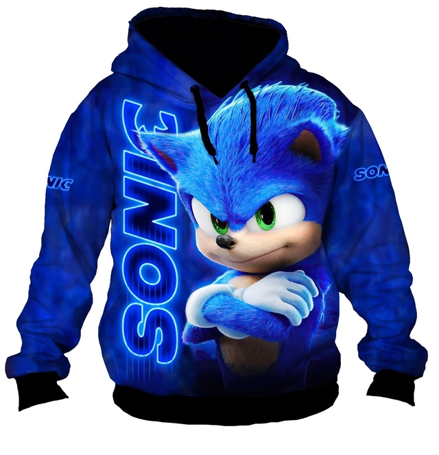 Buzo BZT 0612 Sonic La Pelicula ZT indumentaria