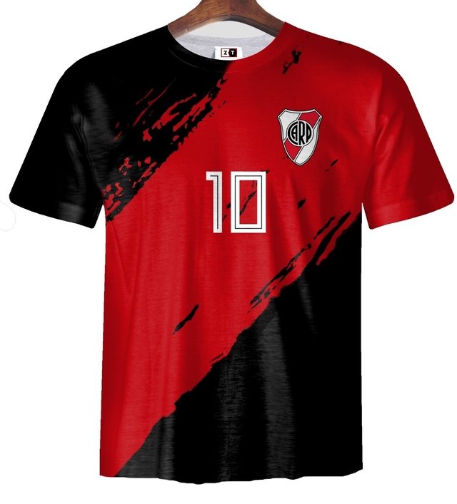 Remera ZT 0329 River Plate nombre y numero a eleccion