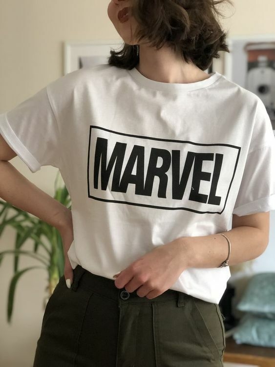 Remera marvel mujer hotsell