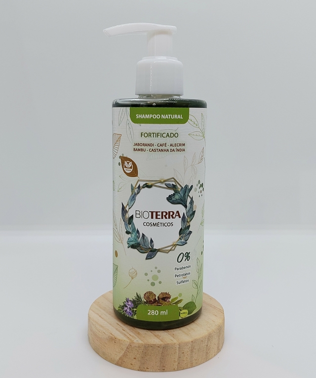 Shampoo Natural para queda e crescimento capilar