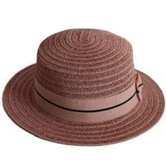 Sombrero Canotier Rafia Niños