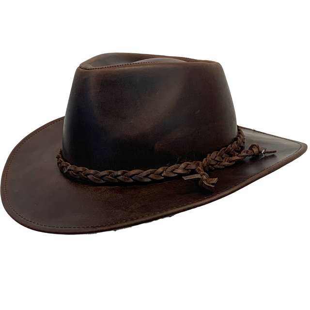 Sombrero de Cuero Engrasado - Compania de Sombreros