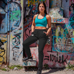 Jogger Fem Rústico R60 (Negro)