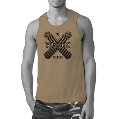 Musculosa Hombre X Fitness (Beige)