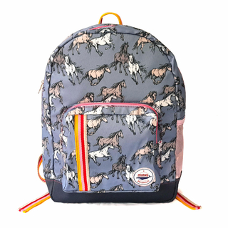 Mochila Grande Caballos Pink - Minke