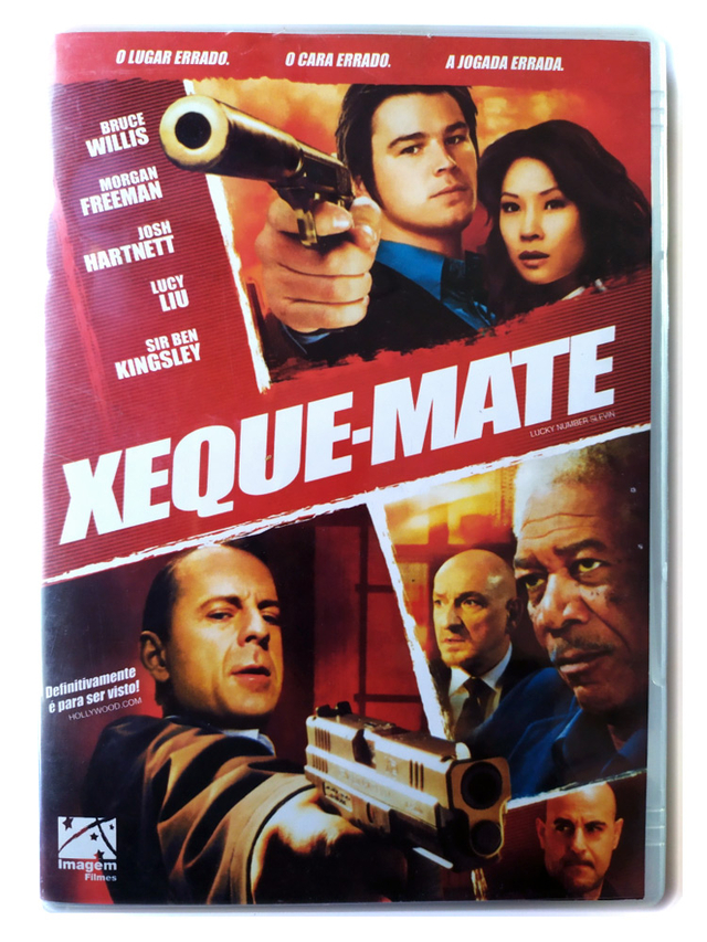 Blu-ray Xeque-mate - Bruce Willis - IMAGEM - Revista HQ - Magazine