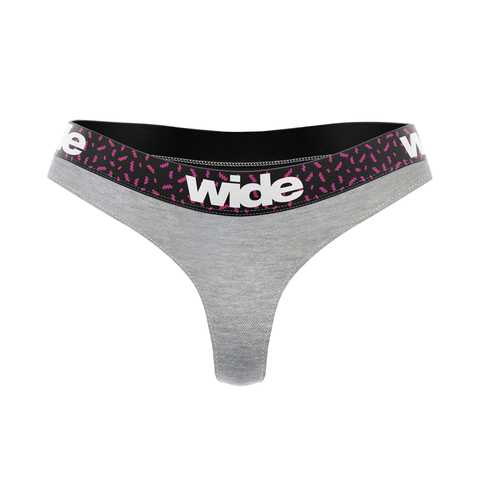 Basic Pantie Gris Melange | Precio x Últimas unidades!