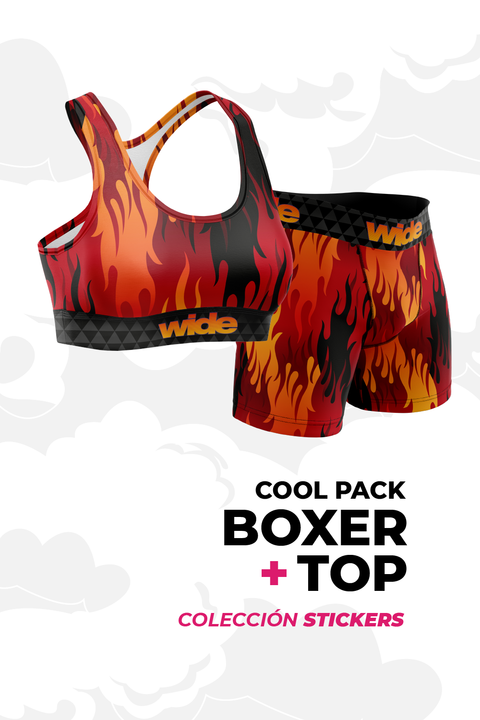 1 Top + 1 Boxer | Colección Stickers!