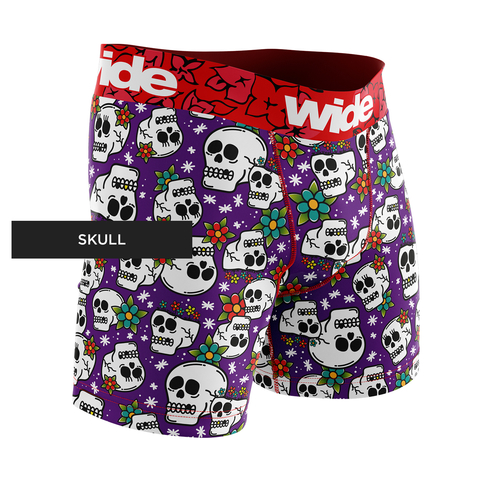 Cool Boxer "Skull" | Colección Stickers