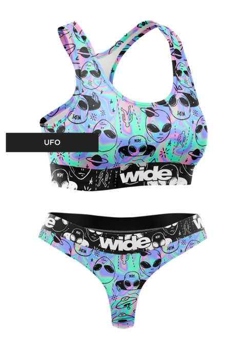 Conjunto 1 Top + 1 Pantie "Ufo"