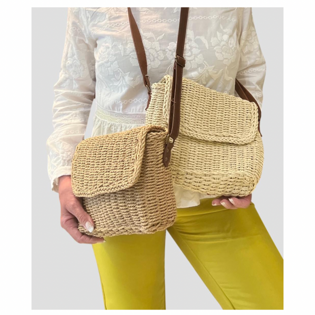 Bandolera Rafia Comprar en Divinos Abalorios