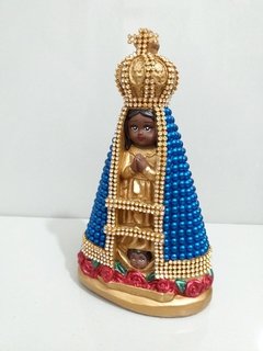 Nossa Senhora Aparecida Baby com pérolas - 20 cm - comprar online