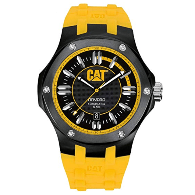 Reloj cat amarillo sale