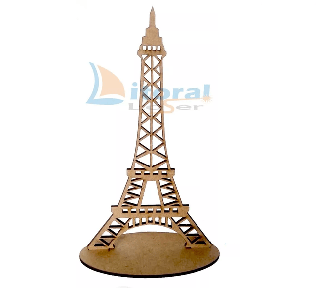 Topo de Bolo Debutante Torre Eiffel Paris