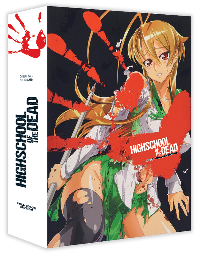 Highschool Of The Dead - Edição Colorida - Coleção Completa - Vol 1 ao 7 -  Mangá