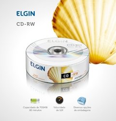 Cd-Rw Elgin Bulk 25 unidades - comprar online