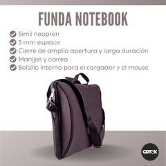 Maletin Notebook 14/15,6" Neoprene con Manija y Correa en internet