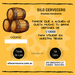 Gift Card Silo Cervecero en internet