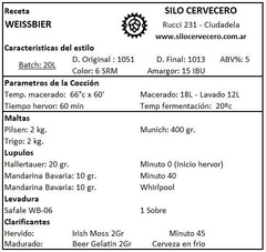 Weissbier (Trigo) - comprar online