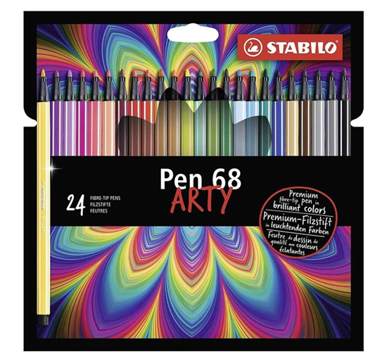 Marcadores Stabilo - Colección De 30 Colores Pen 68