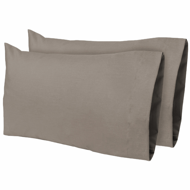 Pack 2 fundas almohada 50x90+5 cm blanco