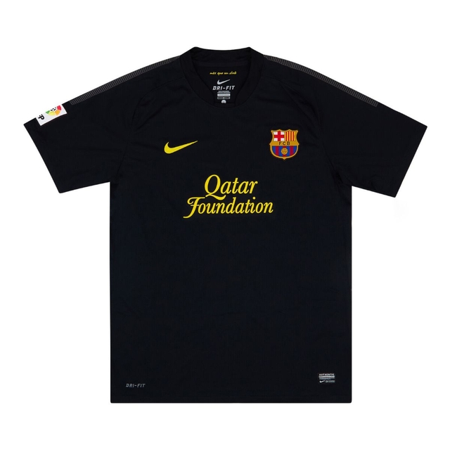 Camisa de Futebol Barcelona 2011/2012 Nike | Para Fanáticos