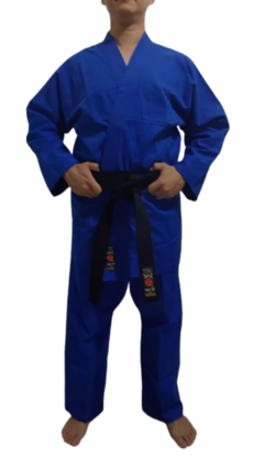 Kimono para Jiu Jitsu / Judô com faixa branca - ADULTO