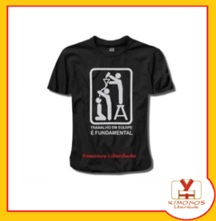 Camiseta Trabalho Em Equipe É Fundamental - comprar online