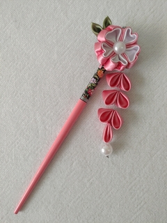 Palito Hashi - Kanzashi Modelo Sakura na internet