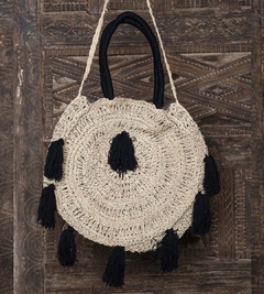 /BOLSO ULA POMPON NEGRO