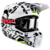 CASCO LEATT MOTO 3.5 ZEBRA CON GAFAS