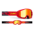 GAFAS FMF 100% POWERCORE FLAME ROJA (Lente Rojo Espejo)