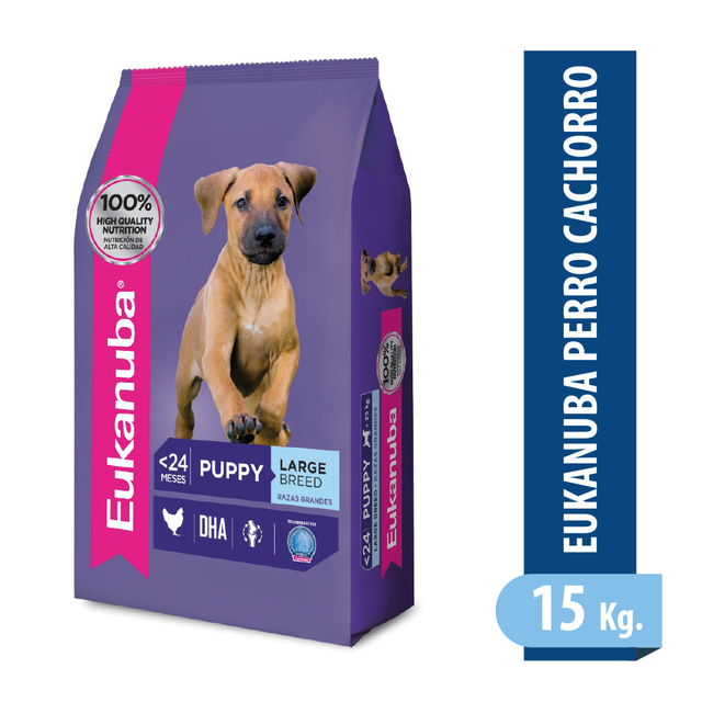 Eukanuba large breed puppy 15kg cheap