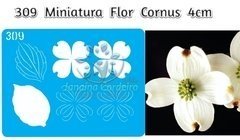 309 - Miniatura Flor Cornus (4cm)