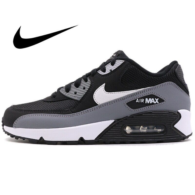 Nike Air Max 90 Essencial Preto e Cinza - Fwstoree