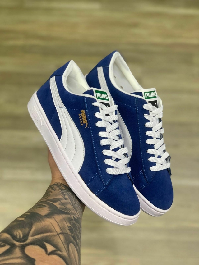 Tênis Puma Suede Azul - Comprar em Fwstoree