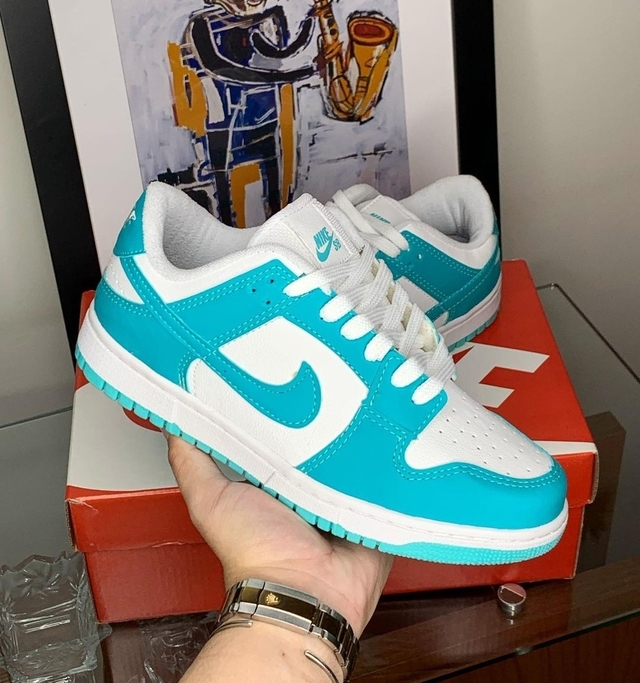 Nike sb teal cheap