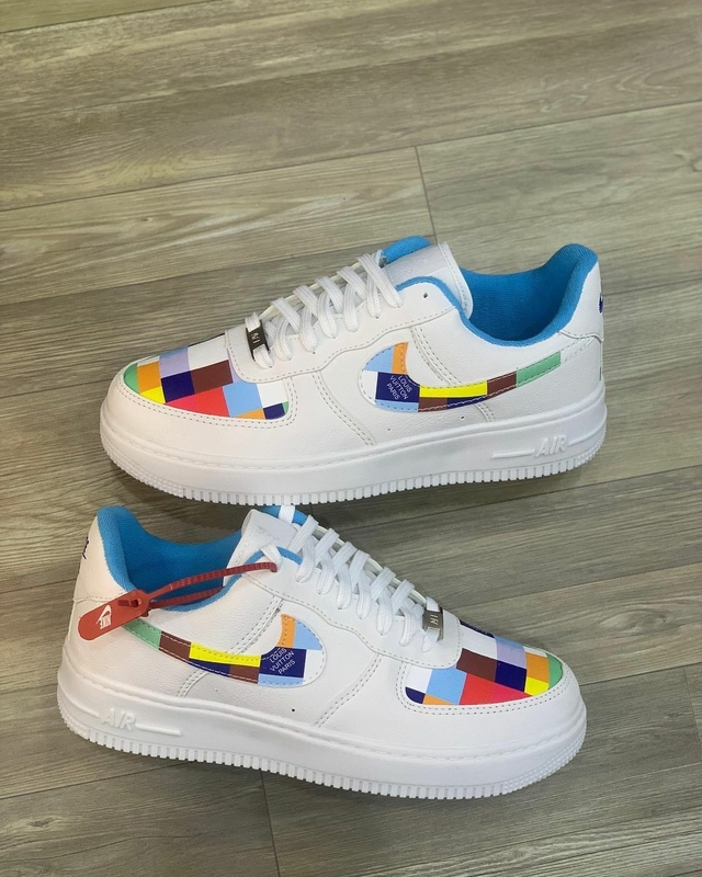 Tenis nike air colorido 2025