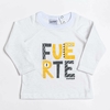 Remera Fuerte Blanco 0 a 24 meses