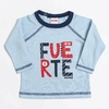 Remera Fuerte Celeste 0 a 24 meses