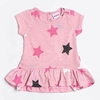 Remera Estrellas Rosa 0 a 24 meses