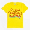 Remera Chocadores Amarillo 2 a 8 años