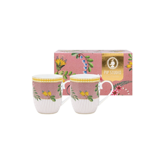 SET 2 MUGS CHICAS LA MAJORELLE ROSA